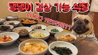 꼭 가봐야 하는 완전 고급진 애견동반식당! ㅣVisiting a pet friendly Korean restaurant with my Frenchies