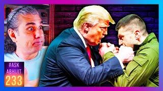 #AskAbhijit 233: Trump Vs Zelenskyy, Putin, Ukraine, Pakistan Aid, AI, Ursula, Modi, Killer Asteroid