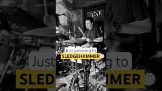 Grooving to Peter Gabriel's 'Sledgehammer'   #drums #drumcam #petergabriel #sledgehammer #livemusic