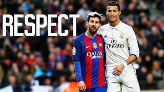 Epic Moments Messi & Ronaldo - Respect Rivalry