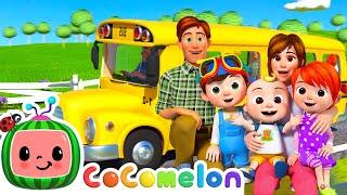 Wheels on the Bus | CoComelon Animal Time | Animals for Kids