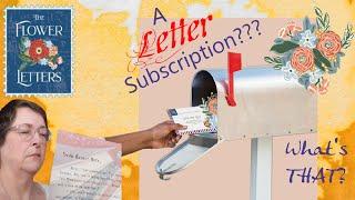 The Flower Letters ~ Letter # 1 ~ My Review