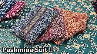 सर्दियों का धमाका । वेलवेट | Suit Wholesale Market Surat | Pashmina Suit | Winter Suit | Wholesale