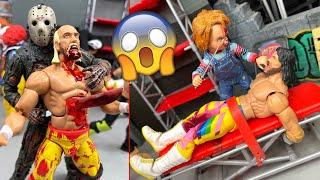 INSANE HORROR WWE ACTION FIGURE SETUP!