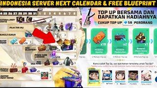 Indonesia server next event calendar & free blueprint || ff indonesia server new event today 