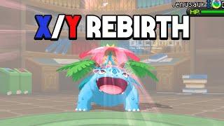 Pokemon X/Y Rebirth - 3DS ROM Hack a small and light "fixed/adjusted difficulty" hack of X/Y