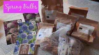 Spring Bulb Haul - Peter Nyssen & Asda - Hyacinths, Tulips, Alliums 