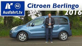 2016 Citroen Berlingo BlueHDI 120 - Fahrbericht der Probefahrt, Test, Review Ausfahrt.tv