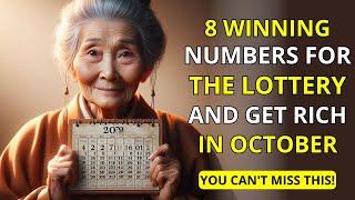 8 FORTUNE NUMBERS to HIT the LOTTERY and GET RICH in October 2024 | Buddhist Wisdom