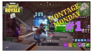 MONTAGE MONDAY'S - Fortnite Battle Royale Clip #1 - J Mystic