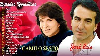 JOSE LUIS PERALES y CAMILO SESTO ÉXITOS SUS MEJORES CANCIONES - 30 GRANDES ÉXITOS ENGANCHADOS