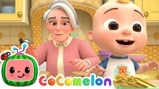 Making Pasta with Grandma Song! | COCOMELON  | Family Time! ‍‍ | Family Songs for Kids