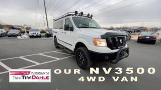 COMPLETE 4WD CONVERSION BUILD ON NISSAN NV3500 VAN