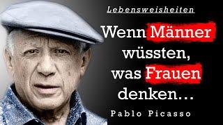 Pablo Picasso | Die besten Zitate, Sinn Sprüche und Aphorismen  | Zitate zum Nachdenken