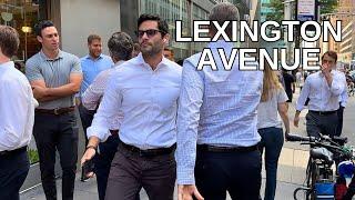 NEW YORK CITY Walking Tour [4K] - LEXINGTON AVENUE