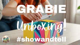 Unboxing and Review of the August Grabie Box! Exciting Stationery & Journaling Items!