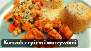 Kurczak z ryżem i warzywami w sosie śmietanowym | Monsieur Cuisine Smart / LIDLOMIX