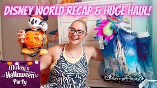 DISNEY WORLD RECAP 2024 - MICKEY’S HALLOWEEN PARTY  - MEGA DISNEY HAUL ️ - STAR WARS EVERYTHING!