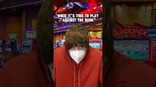 Can we finally defeat Greg? #blackjack #casino #gambling #betting #comedy #skit #lasvegas #degen