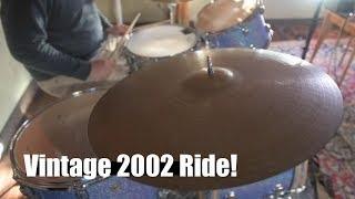 This Paiste 2002 Ride Is Almost 50 Years Old (DEMO)