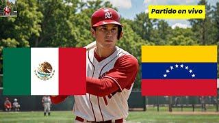 Mexico vs Venezuela Partido en vivo beisbol Premier 12 de la WBSC