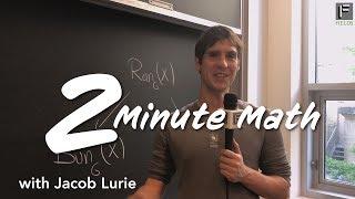 Relating Topology and Geometry - 2 Minute Math with Jacob Lurie