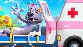 Hickory Dickory Dock | Doctor Cartoon, Ambulance | Sing Along | Kids Song | Kids Cartoon | BabyBus