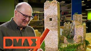 Eine neugebaute Ruine in der Schweiz | Die Modellbauer - Das Wunderland-Duell | DMAX Deutschland