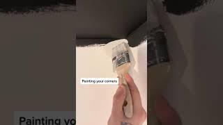 How you paint corners #painting #tips #hacks #satisfying #ytshorts