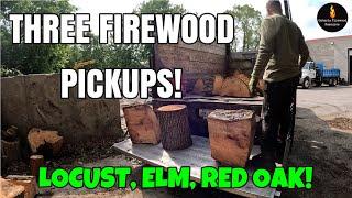 THREE FIREWOOD PICKUPS!