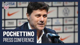 Mauricio Pochettino's first press conference as the USMNT Head Coach