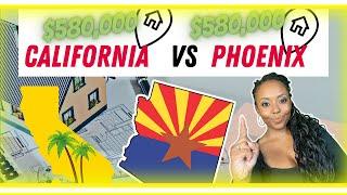 Living in Phoenix Arizona vs California - House and Location Comparison