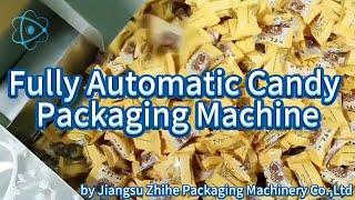 Fully Automatic Candy Packaging Machine Product By Jiangsu Zhihe Packaging Machinery Co.,Ltd