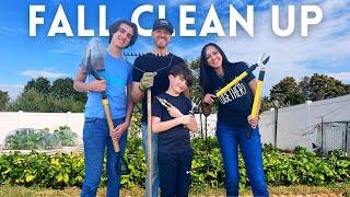 Fall garden clean up | Zone 6a #urbanhomestead