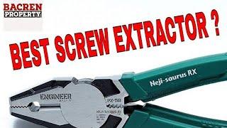 How To Easily Remove Stripped Screws with Rounded off Heads | Engineer Pliers