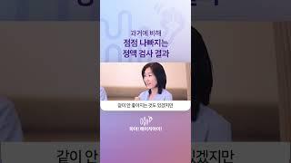 과거에 비해 점점 나빠지는 정액 검사 결과들 #시험관시술 #shorts