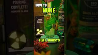 How To Make The Nuke (Cocktail Inspired by Call of Duty) #nuke #callofduty #sincitybartender