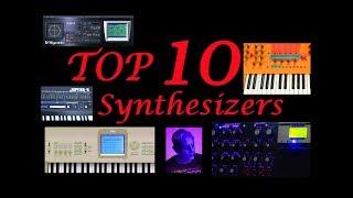 Top 10 Synthesizers Analog Digital Synth Sampler SynthgodXXX Rik Marston