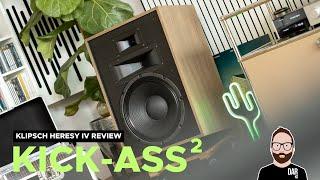 Klipsch Heresy IV review (vs. JBL 4329P & Zu DWX)