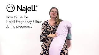 How to use the Najell Pregnancy Pillow for sleeping during pregnancy