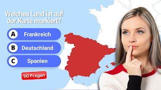 50 Fragen: Kannst du alle Länder auf der Weltkarte erkennen? Nur 5% schaffen alle!