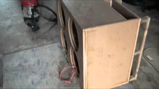 4 DBXI12D's Box Build Pt5 - Flush Router & Install ! Holden Jackaroo