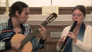 Duo NIHZ - Khosidl (Trad.) and Love Song (Theo Willemze) live at Hans Egedes Kirke, Copenhagen