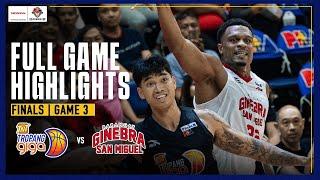 TNT vs. BRGY. GINEBRA | FULL GAME 3 FINALS HIGHLIGHTS | PBA SEASON 49 GOVERNORS' CUP | NOV. 1, 2024