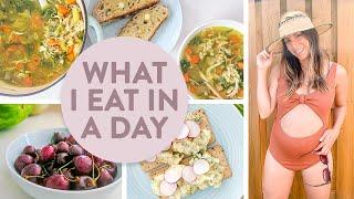 WHAT I EAT IN A DAY WHILE PREGNANT | Second Trimester