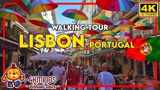 LISBOA, PORTUGAL | EL GRAN TOUR | 4K UHD | Walking Virtual Tour 2024