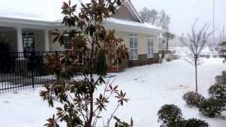 Snowing in Jacksonville North Carolina