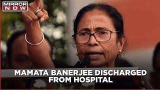 Mamata Banerjee discharged from SSKM Hospital in Kolkata to continue her campaign for the upcoming