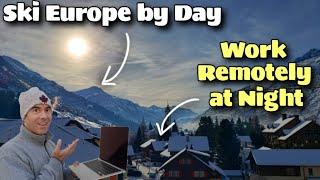 Ski More Without Using Vacation Time: Tips for European Remote Working