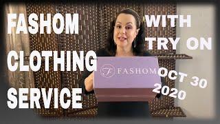 FASHOM /UNBOXING, TRY ON & REVIEW /CLOTHING STYLE SERVICE